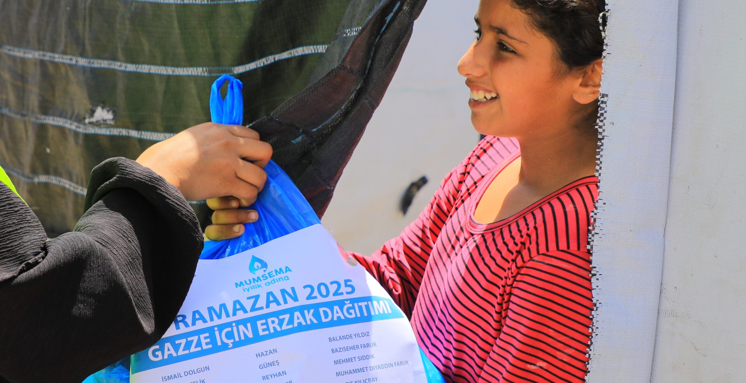 Voedselpakket voor Gaza